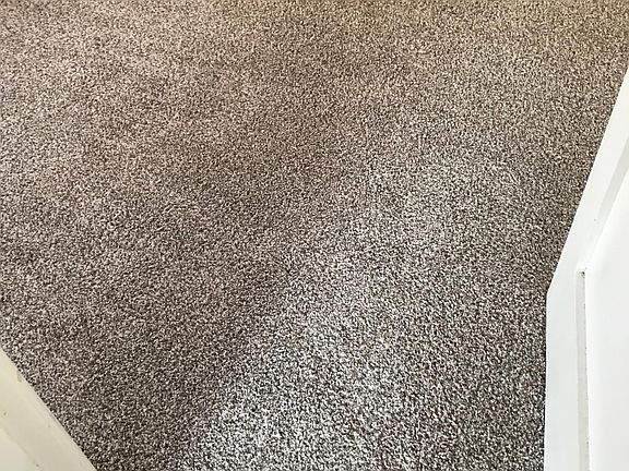 New carpet, bedroom