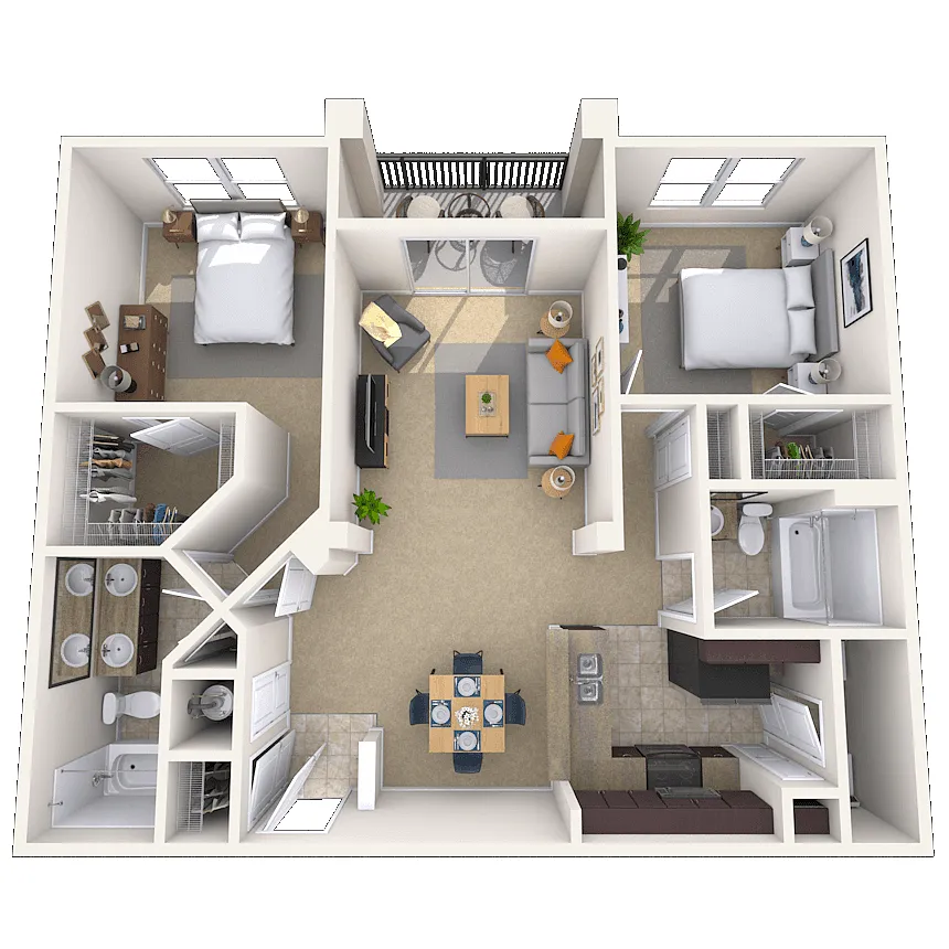 Floor plan Largo