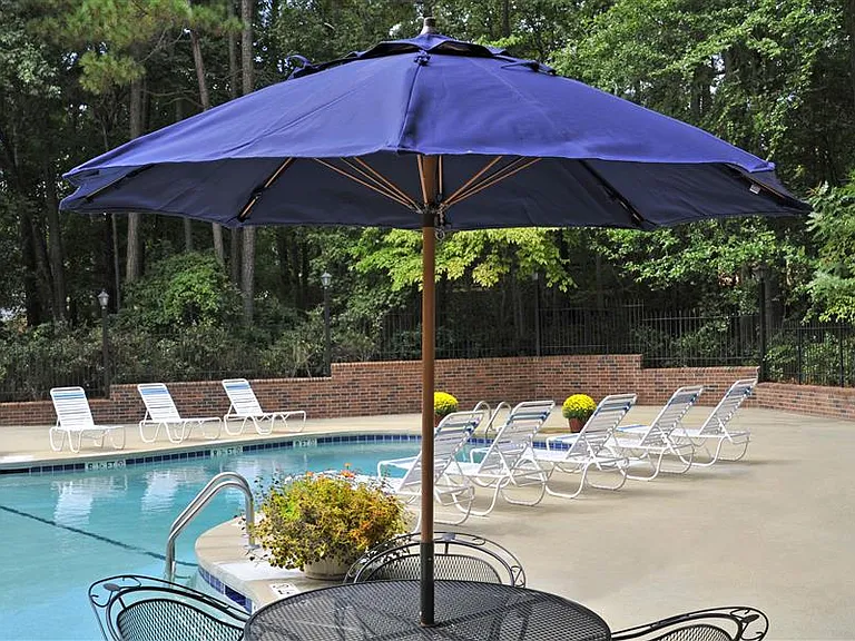 Poolside Lounge Area