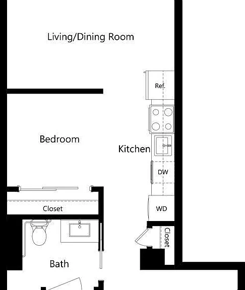 U12 floor plan The Waverly