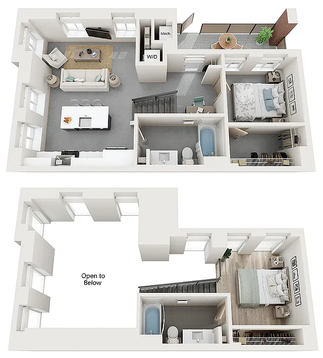 Floor plan Loft 4