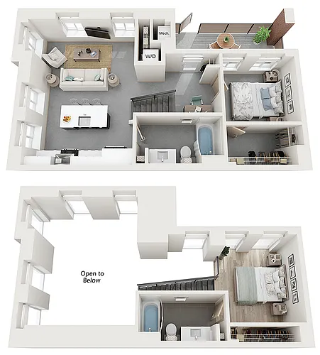 Floor plan Loft 4
