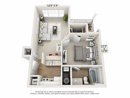 Floor plan Catamaran