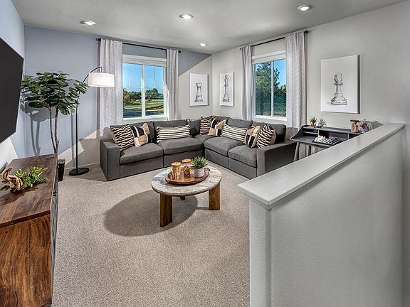 Modeled Residence 3 at Casacala in Brentwood, CA.