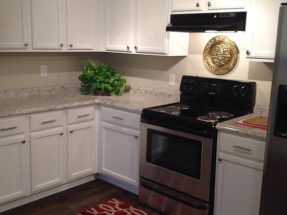 Other side of the kitchen with plenty of cabinet space.