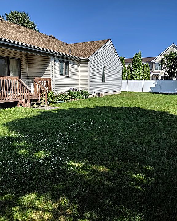 HUGE backyard