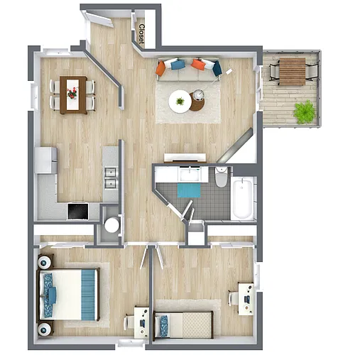 Floor plan B1