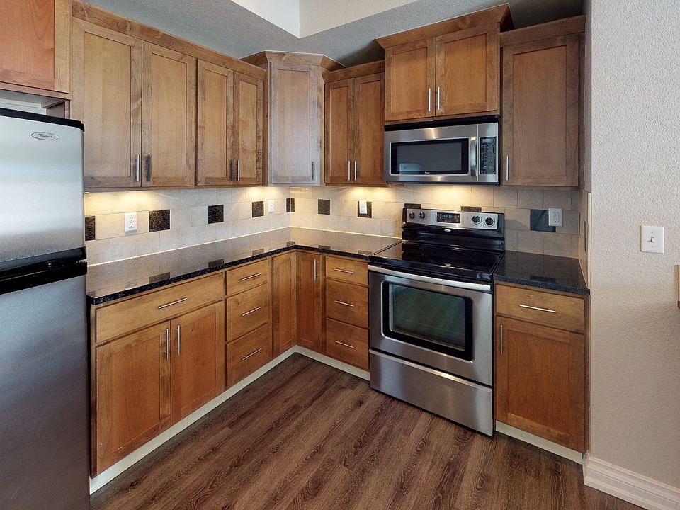 Plenty of cabinet space for storage