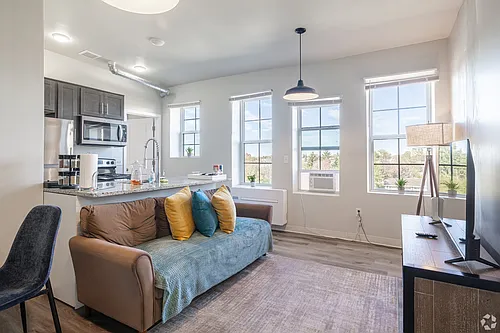 Floor plan Bethune Lofts - Studio