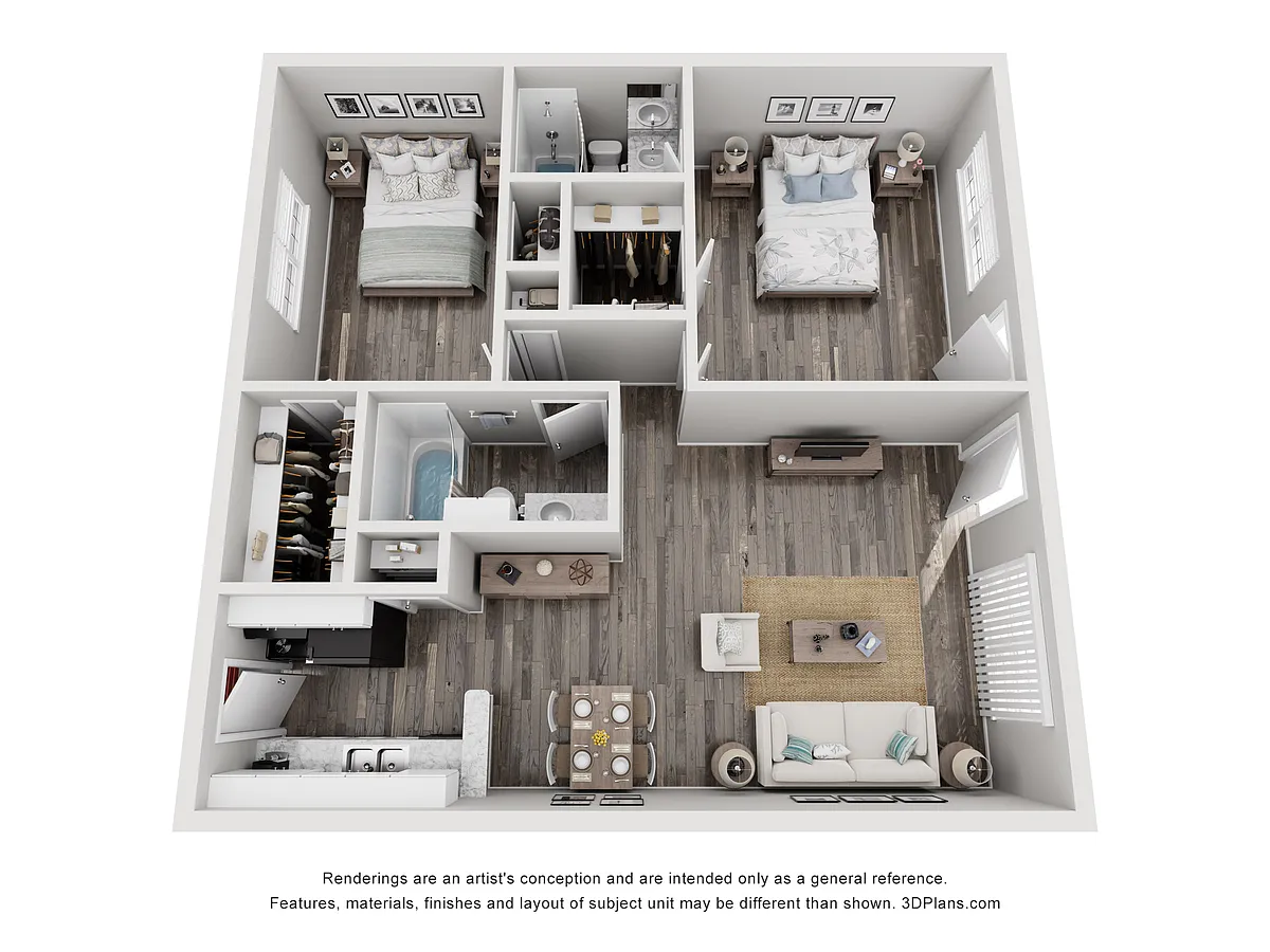 Floor plan B3