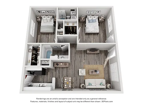Floor plan B3