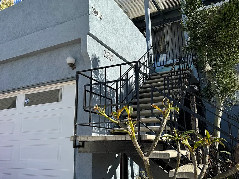 Stairs to unit
