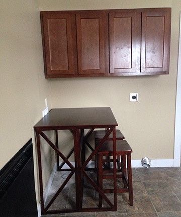 In Kitchen, laundry hookups