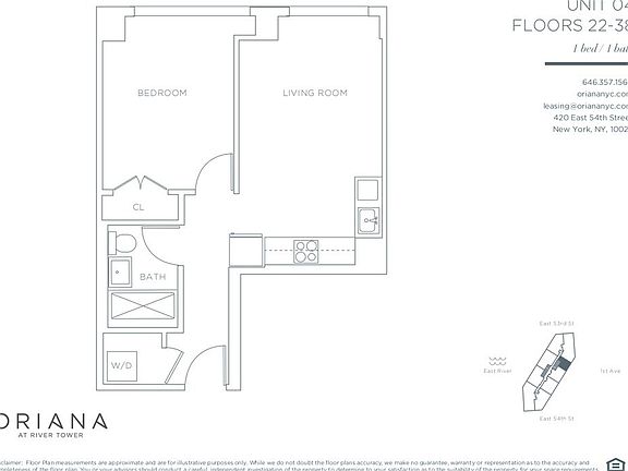 2nd image of 420 E 54th St APT 1407