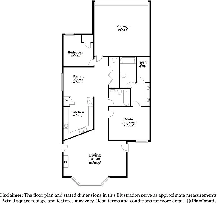 3 bed, 2.0 bath, 1317 sqft, $2,095 — Photo 2