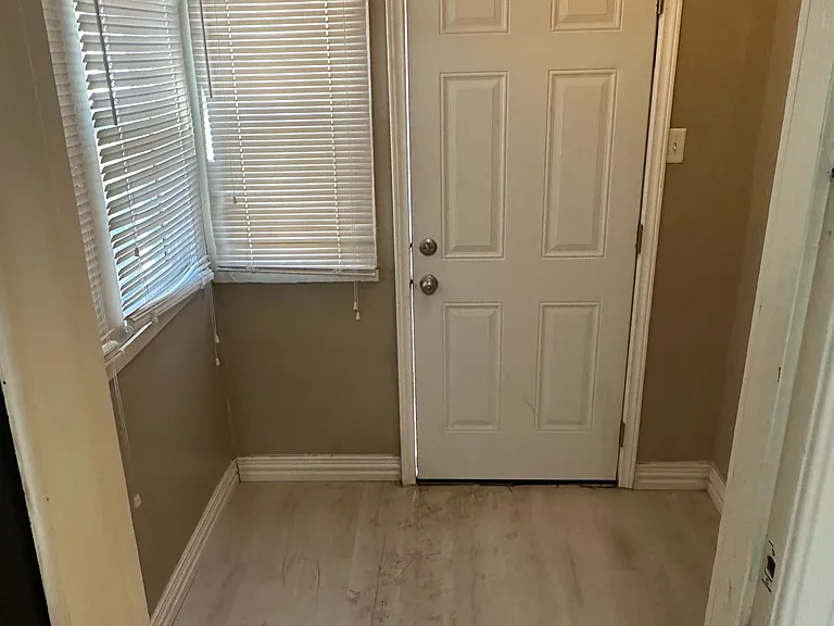 laundry room with washer dryer hook ups (appliances available if needed)