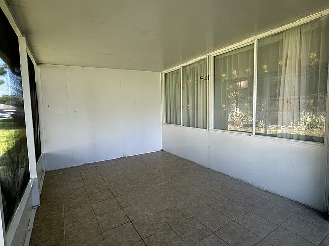 Patio and social space.