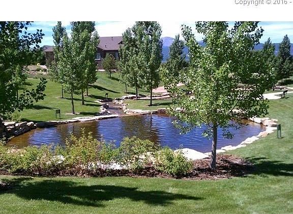 One of the parks and ponds across the street from the lot.