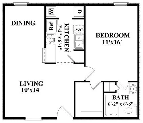 Floor plan A6