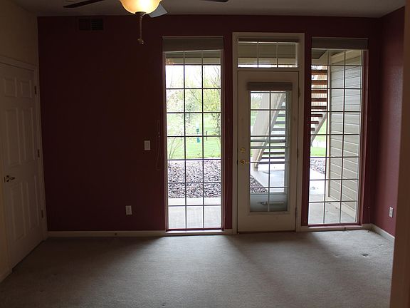 Private patio off master bedroom.