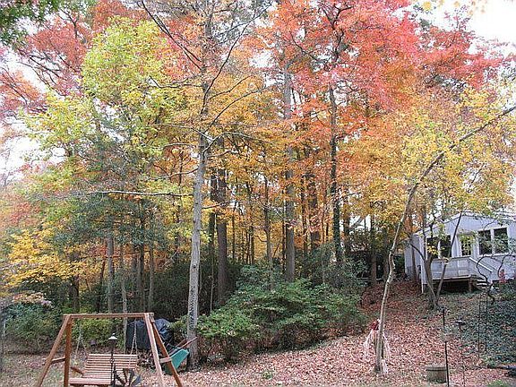 Workshop on back of 2-car detached garage is shown in upper corner