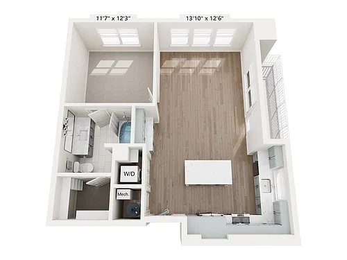 Floor plan A50