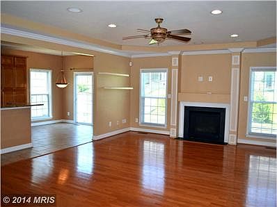 Family Room with hardwood flooring