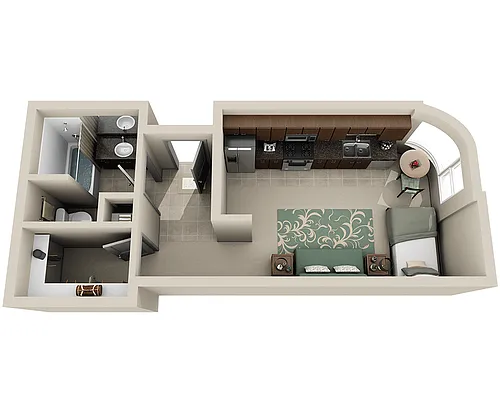 Floor plan Atlantis (E1-R)
