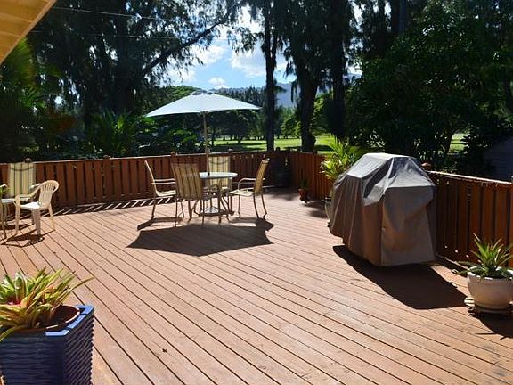 Back deck w/ ocean & park views