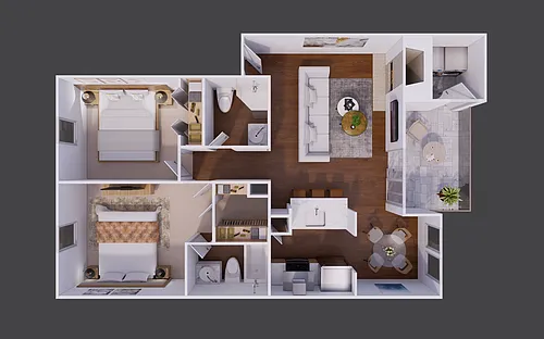 Floor plan B2