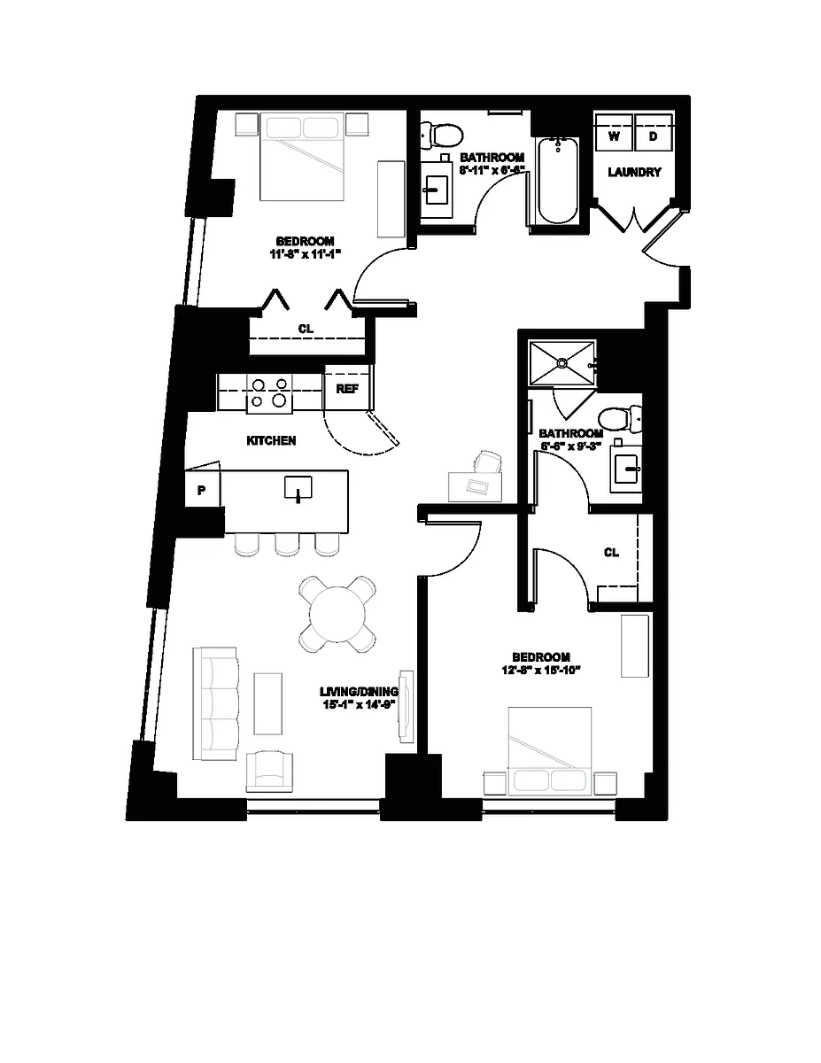 Floor plan D4