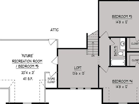 Walden Floorplan Second Floor