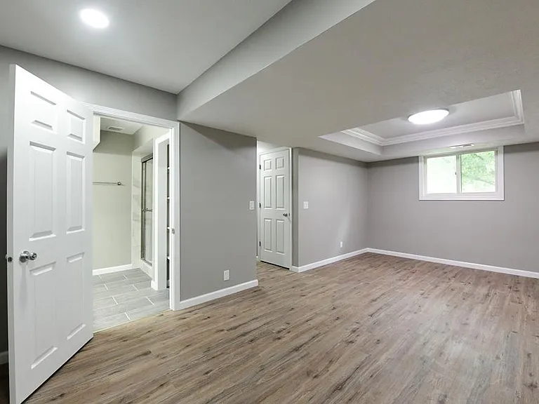 Lower Level Living Area, NonConforming 4th Bedroom, 3/4 Bath Area