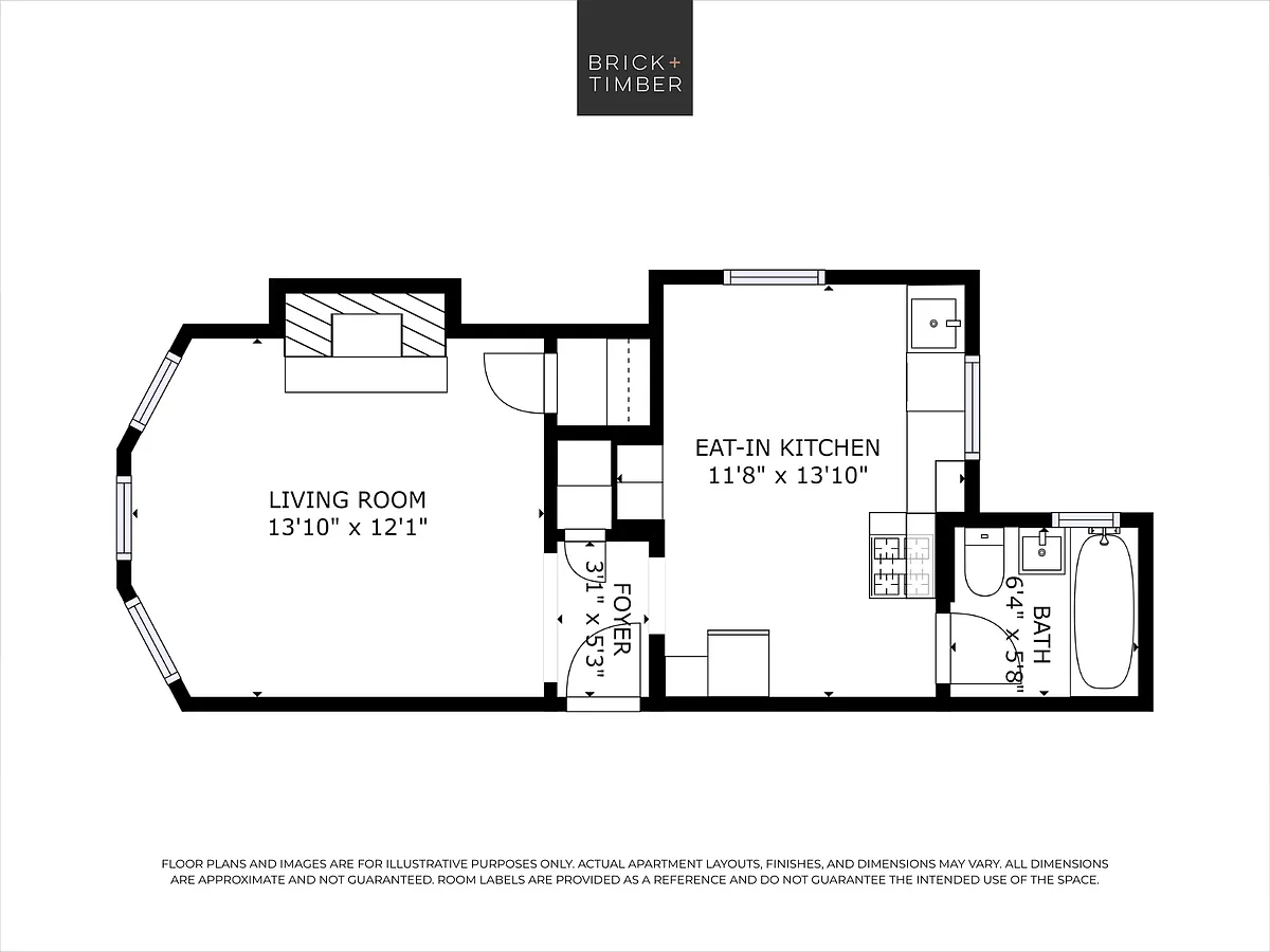 Floor plan Studio