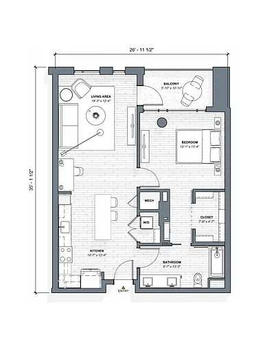 Floor plan A4