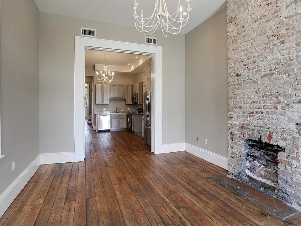 living room, open to kitchen