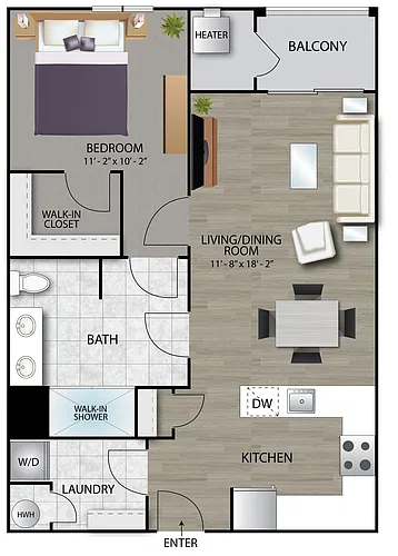 Floor plan A02