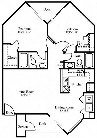 Floor plan 2B Renovation 2