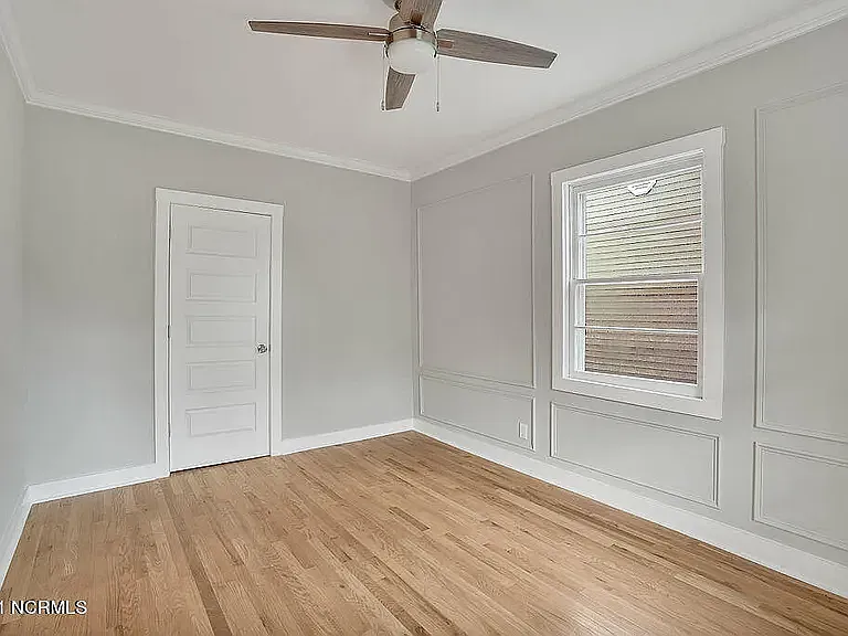 *original listing photo from when we purchased the home (downstairs bedroom #1)