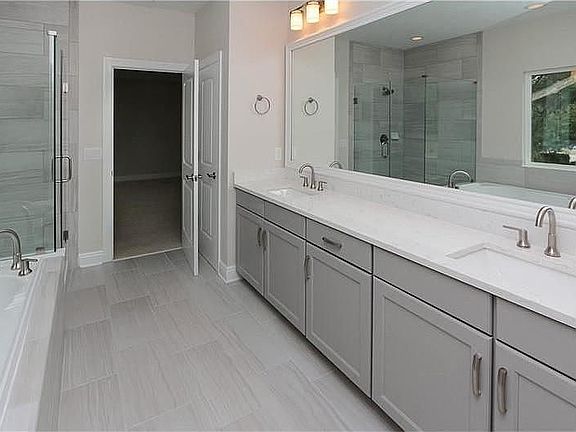 Master bath with quartz