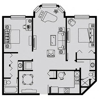 Floor plan E1