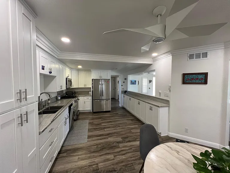 Large Gourmet Kitchen with Open Flow