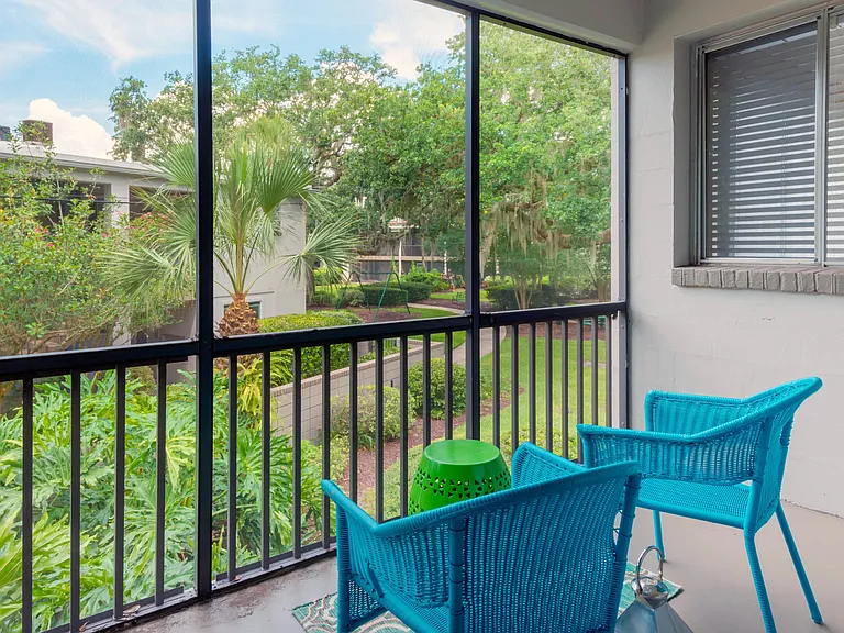 Discover serenity in your private, screened-in lanaian idyllic extension of your living space, perfect for savoring the outdoors.