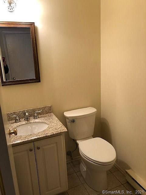 First floor half bath