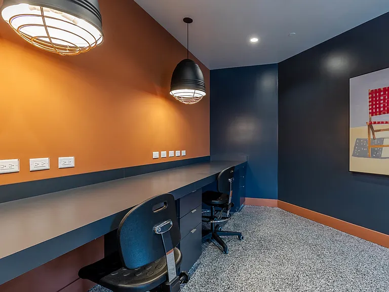 Maker space crafting room