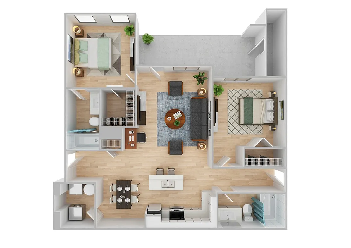 Floor plan Colt | Renovated