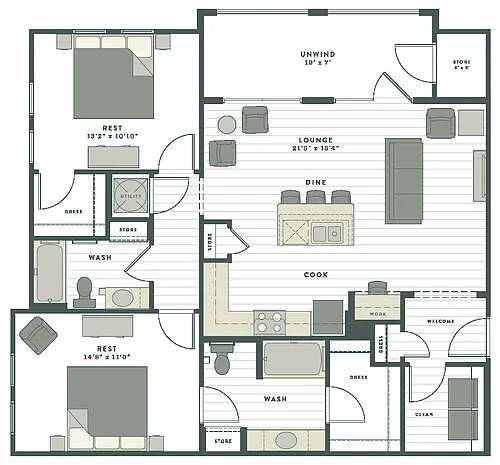 Floor plan The Opera