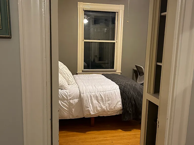 Second bedroom (full bed) with door to private deck