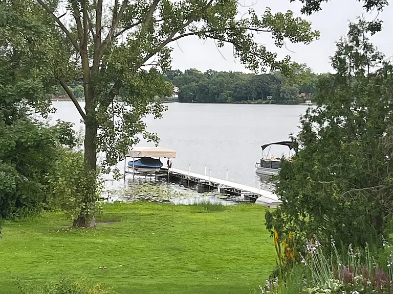 Another view of the Diamond Lake from the back of the house.