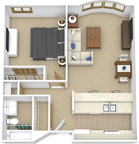 Floor plan Hamline